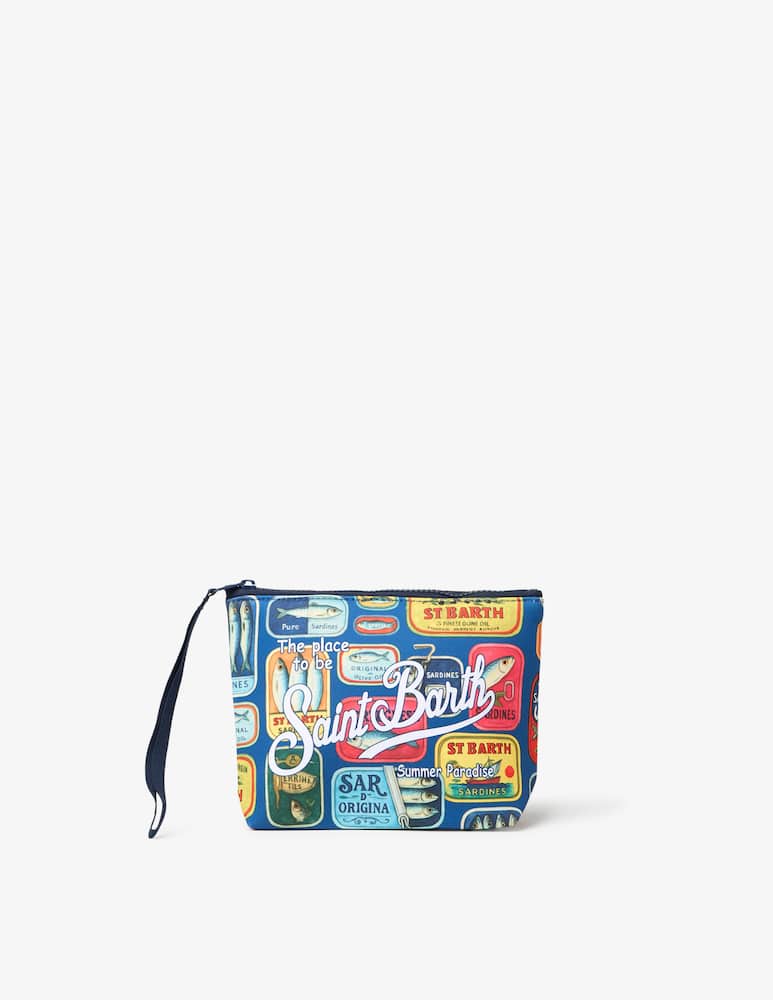 rinascente MC2 Saint Barth Saint Barth printed pouch