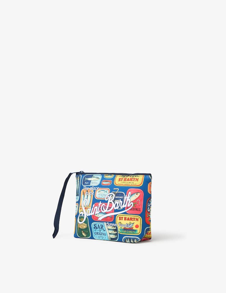 rinascente MC2 Saint Barth Saint Barth printed pouch