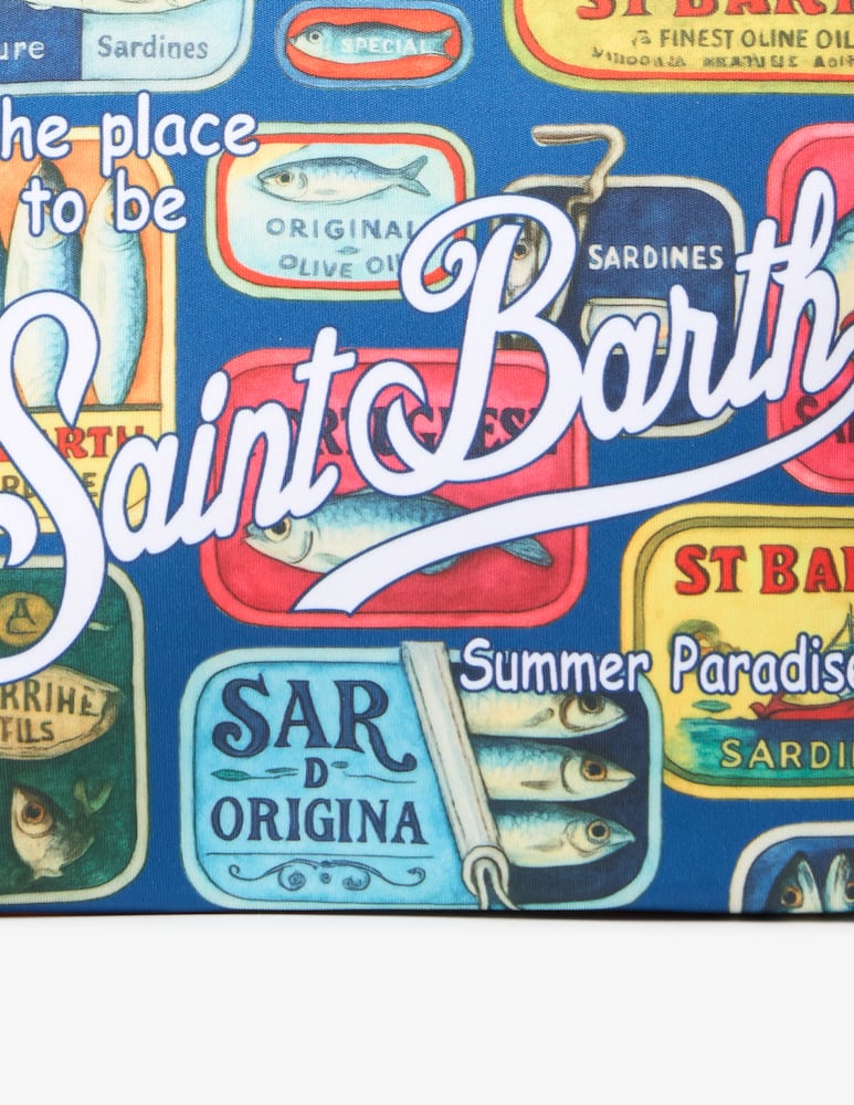 rinascente MC2 Saint Barth Saint Barth printed pouch