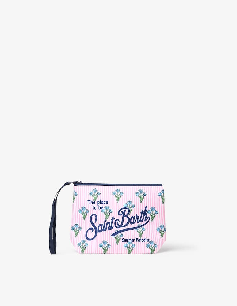 rinascente MC2 Saint Barth Logo clutch