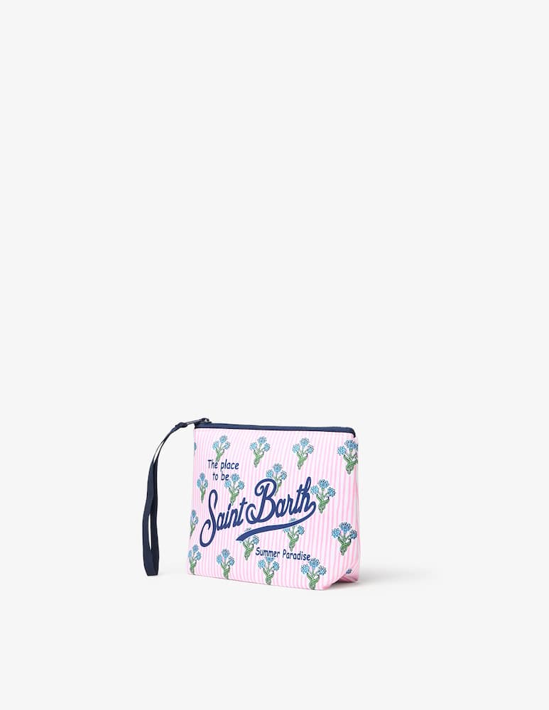 rinascente MC2 Saint Barth Logo clutch