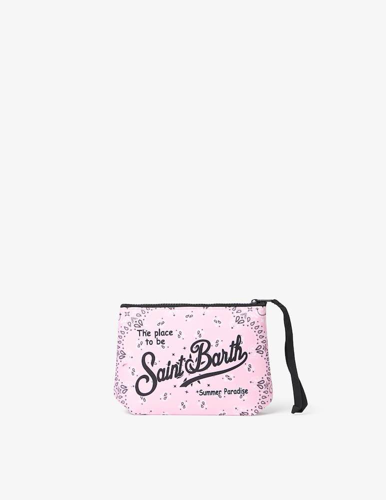 rinascente MC2 Saint Barth Saint Barth print pouch