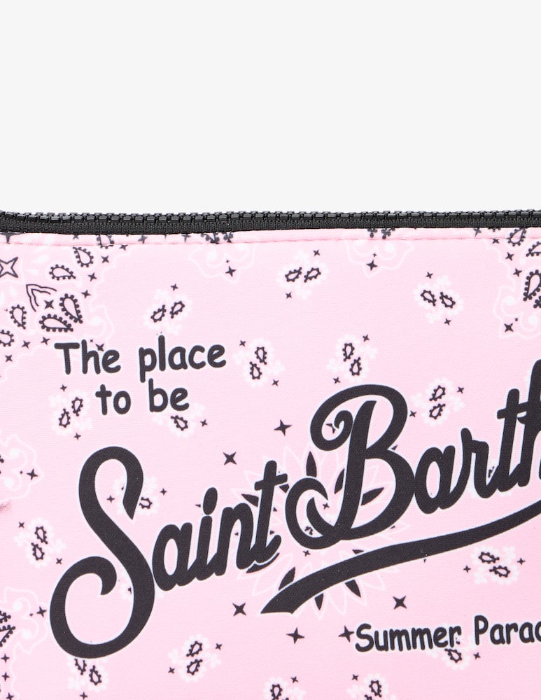 rinascente MC2 Saint Barth Saint Barth print pouch
