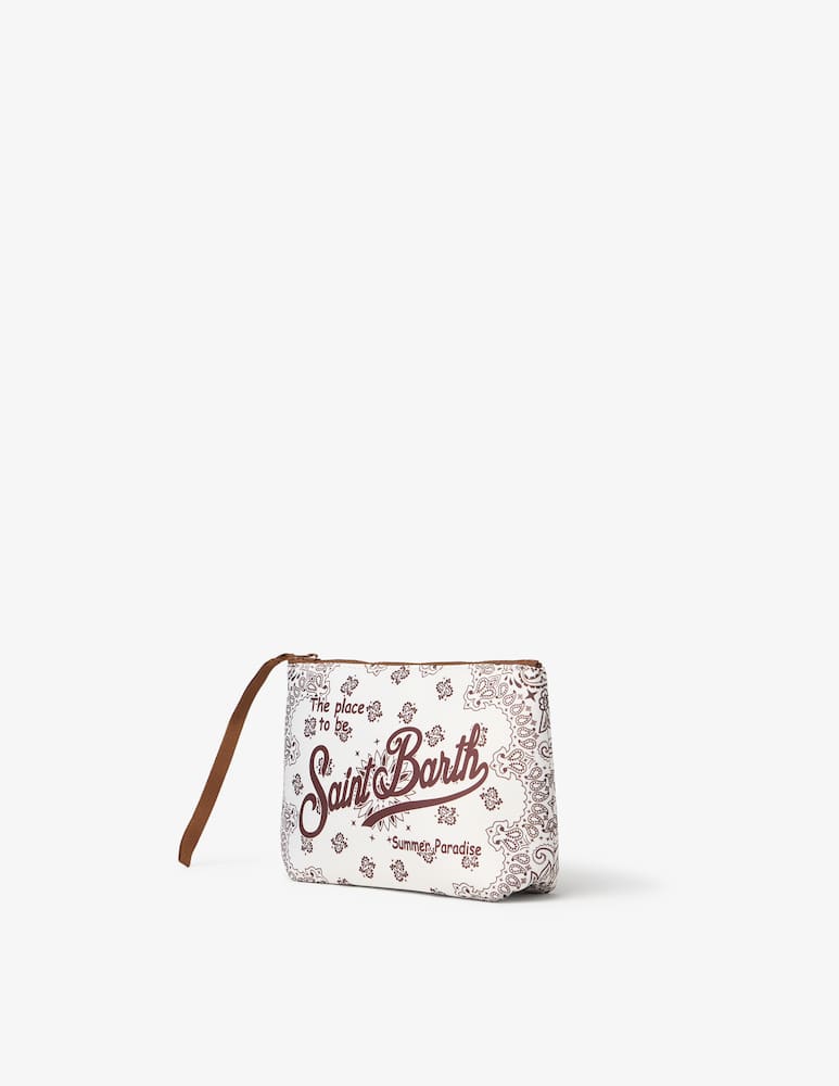 rinascente MC2 Saint Barth Logo clutch