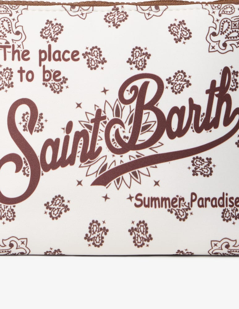 rinascente MC2 Saint Barth Logo clutch