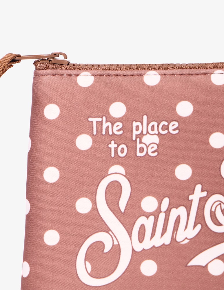 rinascente MC2 Saint Barth Pochette a pois con logo