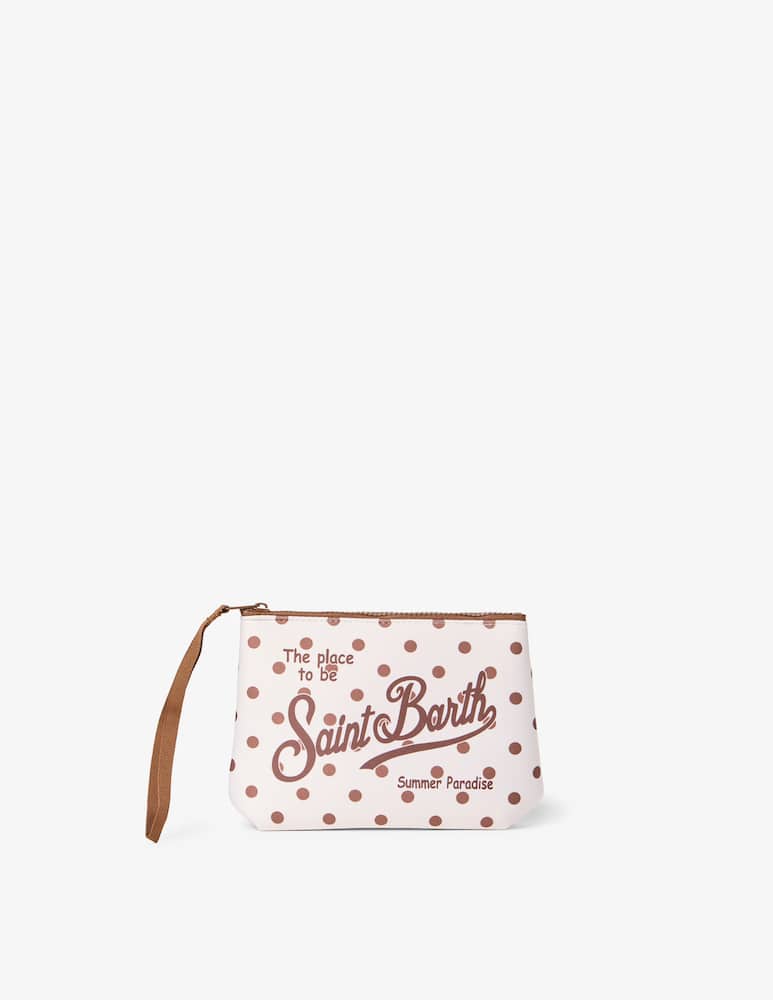 rinascente MC2 Saint Barth Pochette a pois con logo