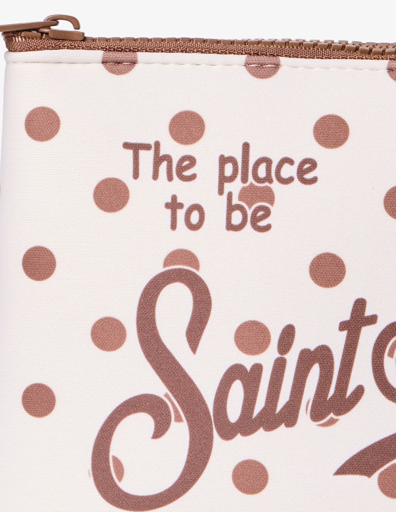 rinascente MC2 Saint Barth Pochette a pois con logo