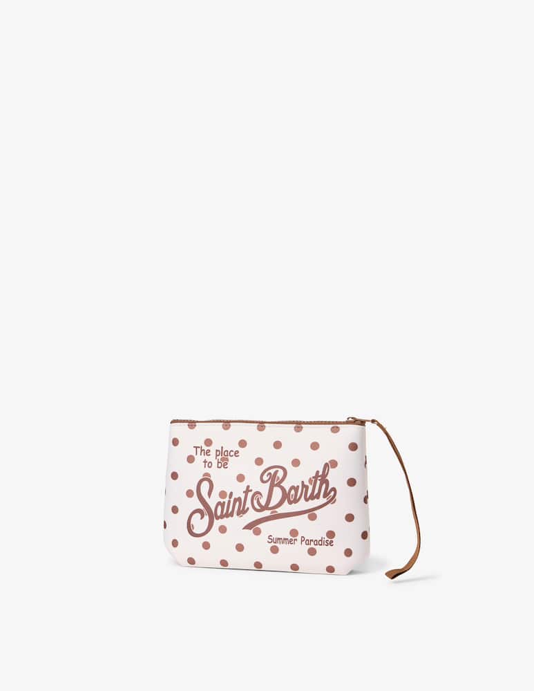 rinascente MC2 Saint Barth Pochette a pois con logo