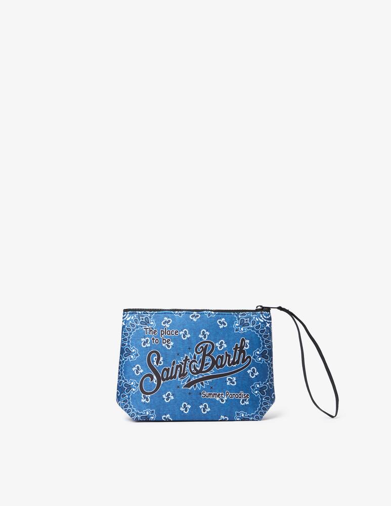 rinascente MC2 Saint Barth Bandana wristlet pouch
