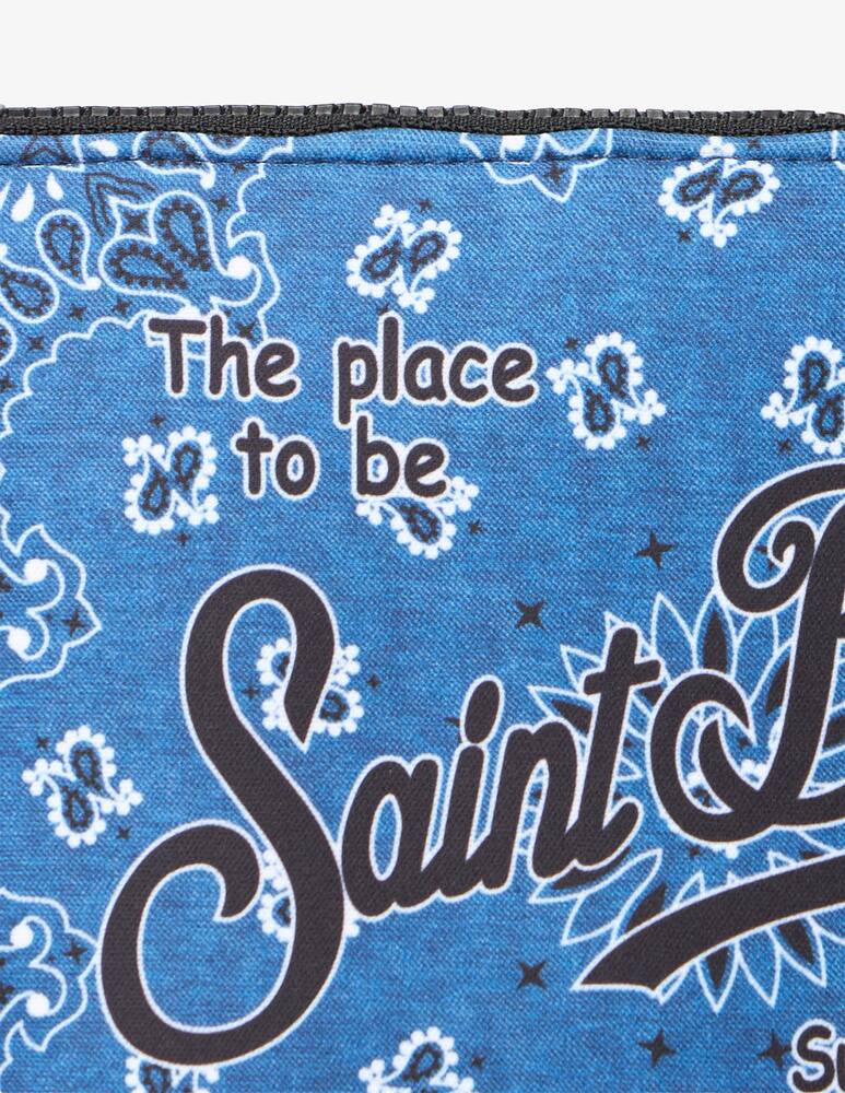 rinascente MC2 Saint Barth Bandana wristlet pouch
