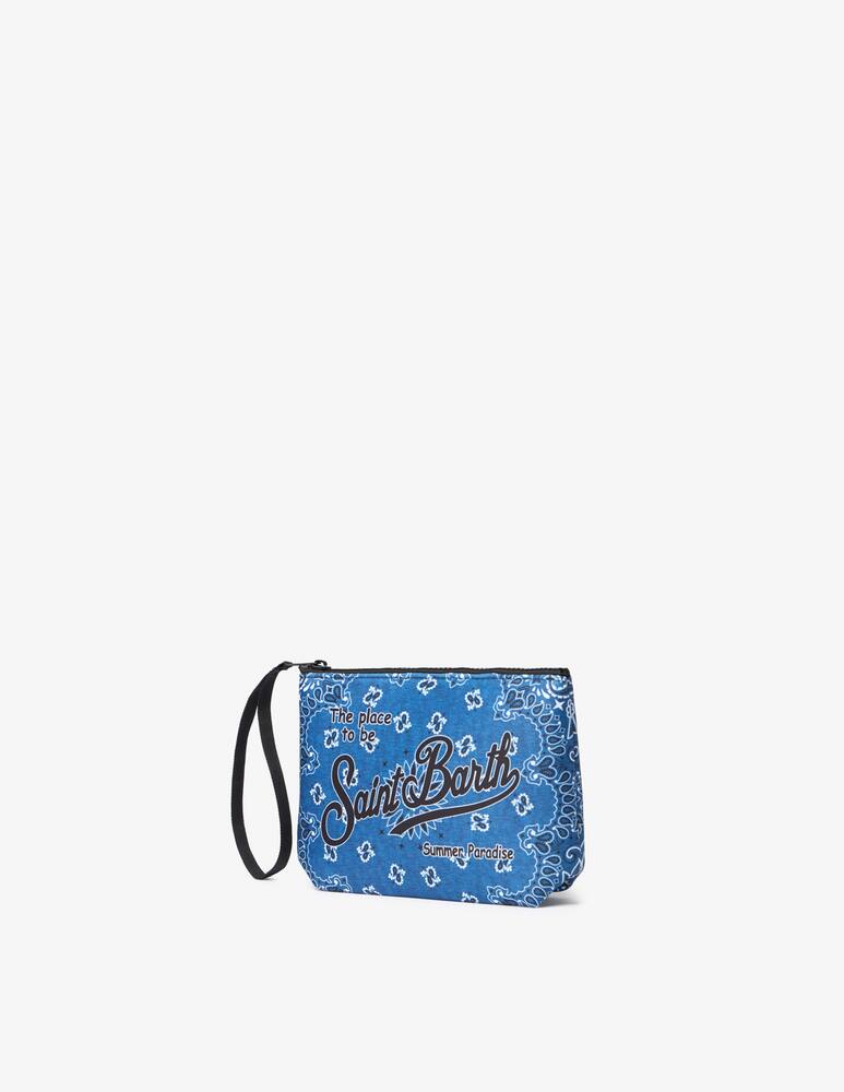 rinascente MC2 Saint Barth Bandana wristlet pouch