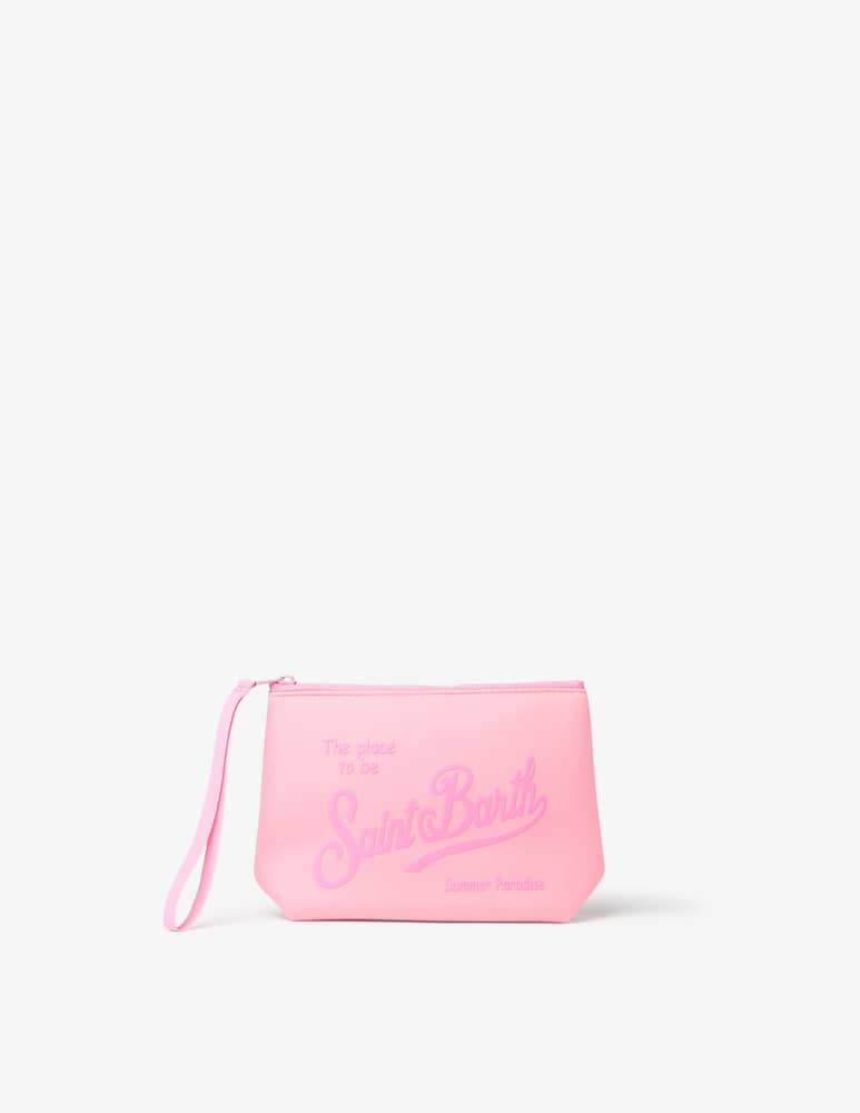 rinascente MC2 Saint Barth Logo clutch