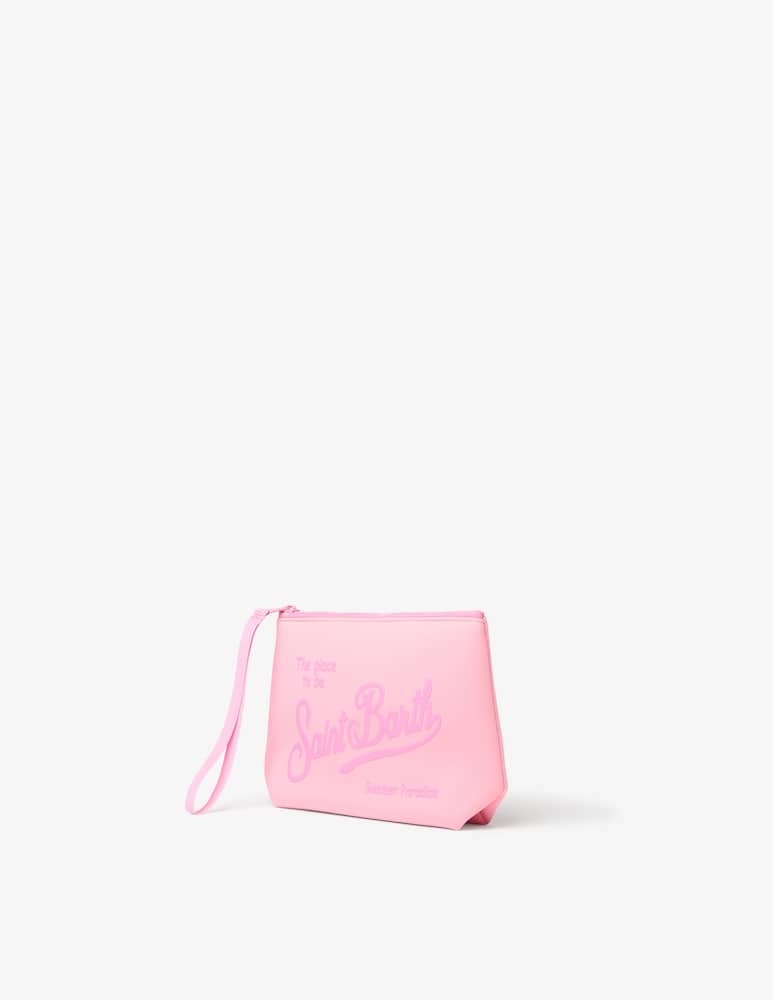 rinascente MC2 Saint Barth Logo clutch