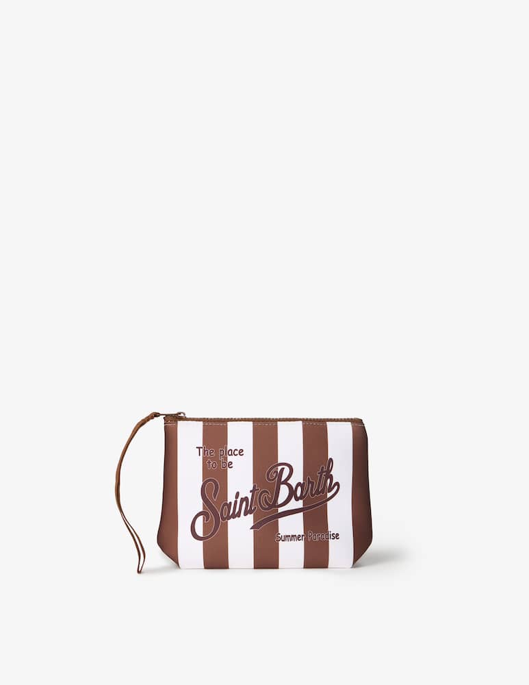 rinascente MC2 Saint Barth Striped Saint Barth pochette