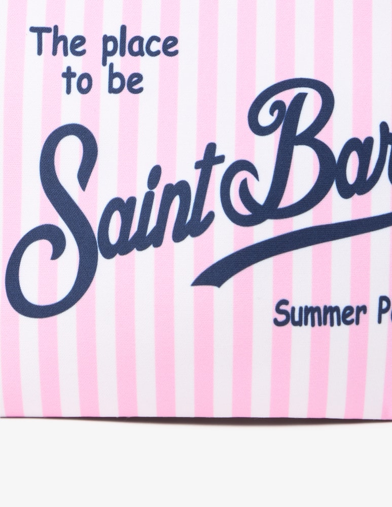 rinascente MC2 Saint Barth Logo clutch