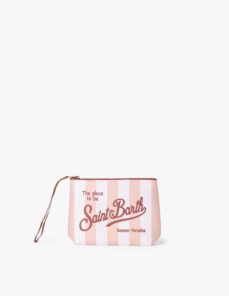 rinascente MC2 Saint Barth Pochette a righe con logo