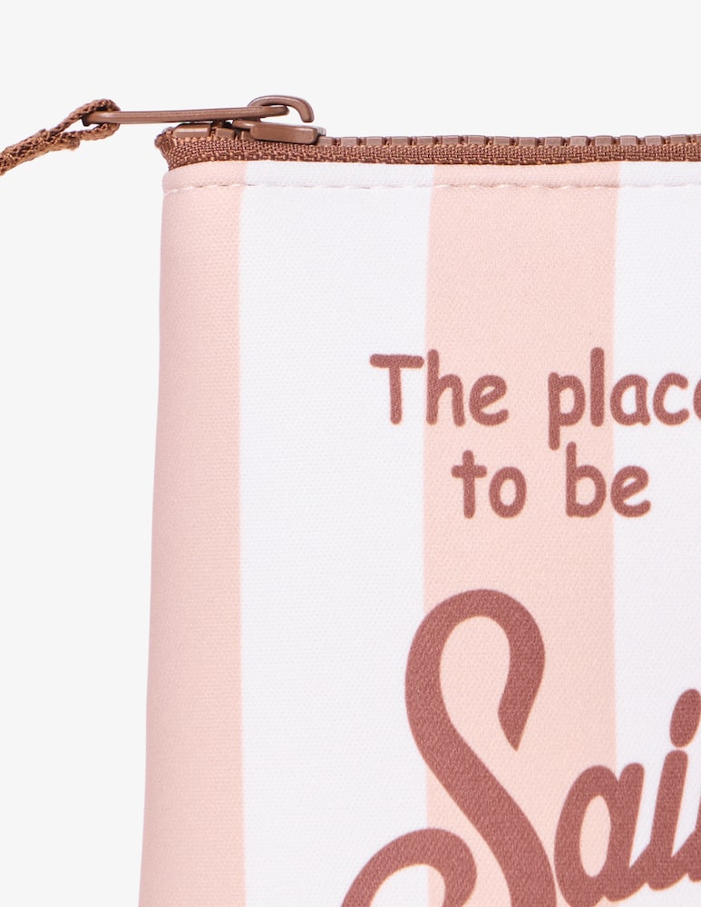 rinascente MC2 Saint Barth Pochette a righe con logo