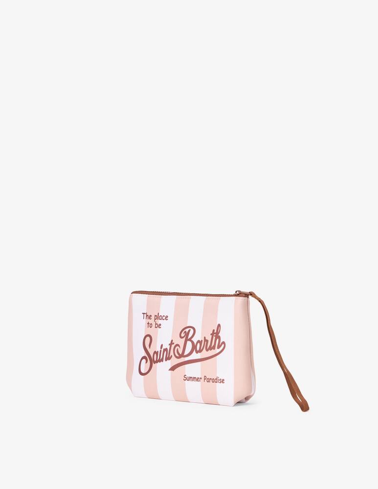 rinascente MC2 Saint Barth Pochette a righe con logo