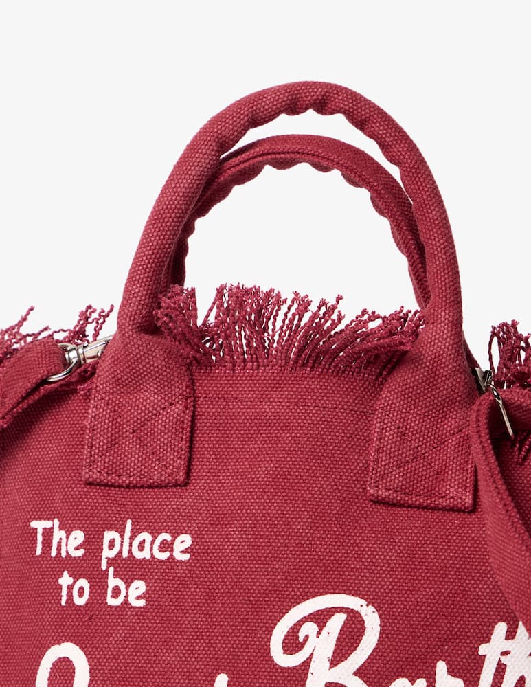 rinascente MC2 Saint Barth Fringed tote bag