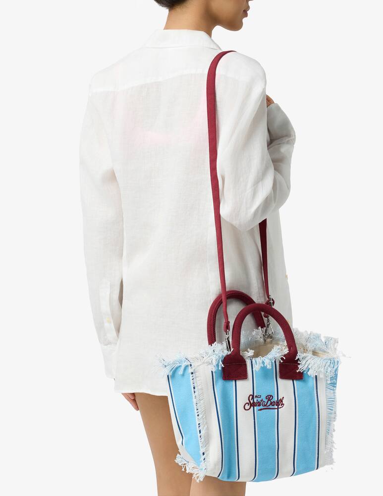 rinascente MC2 Saint Barth Striped tote bag with strap