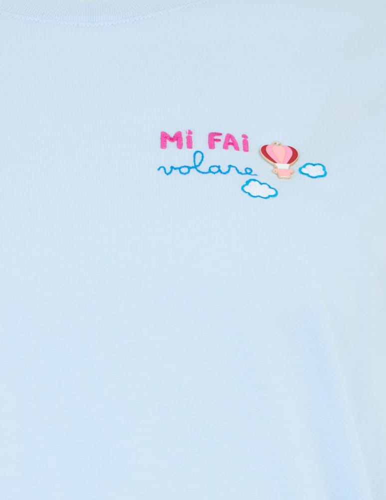rinascente MC2 Saint Barth Cotton t-shirt Mi fai volare