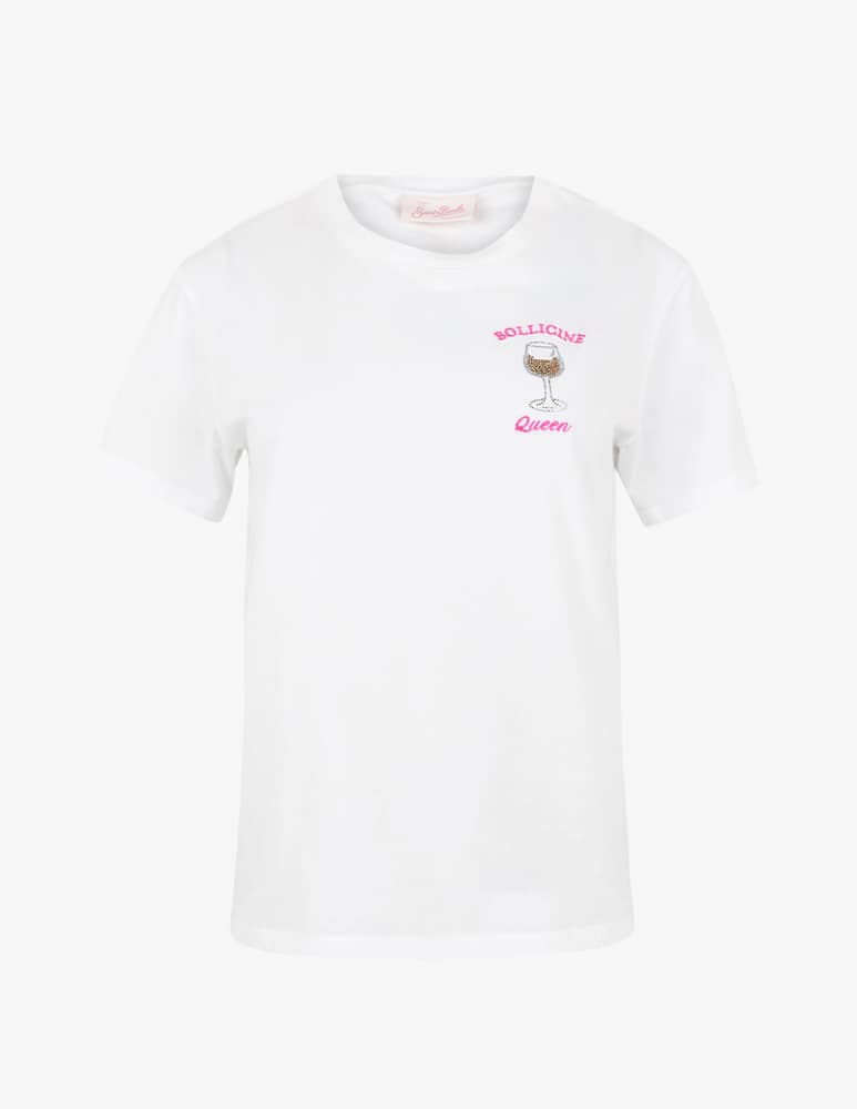 rinascente MC2 Saint Barth T-shirt in cotone Bollicine Queen