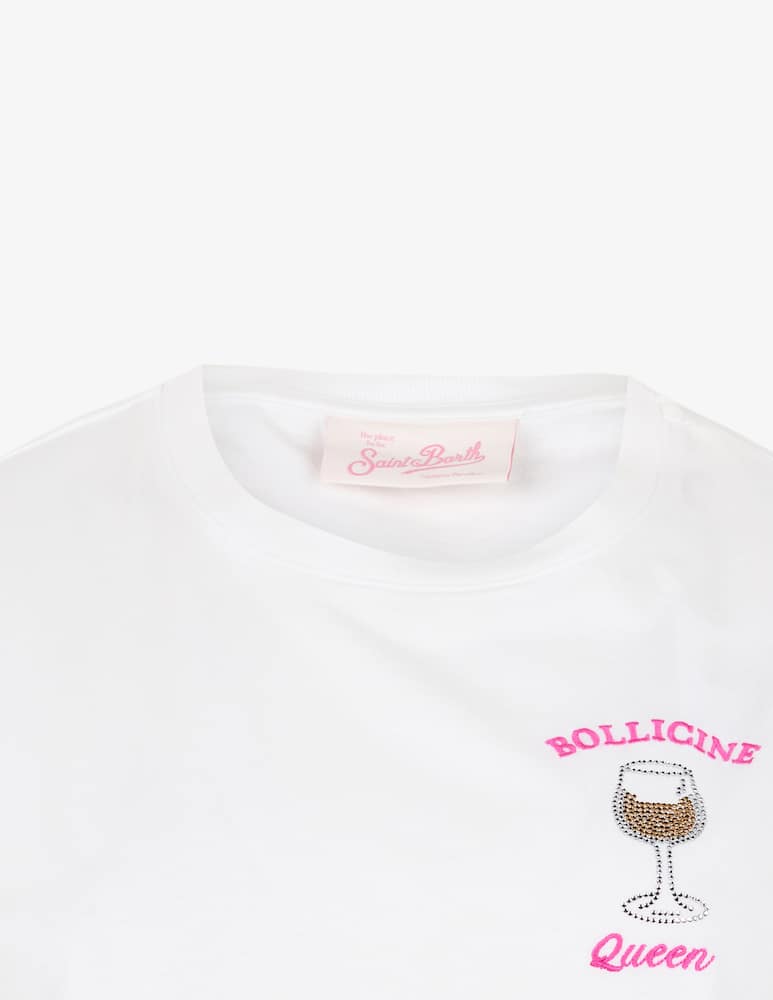 rinascente MC2 Saint Barth T-shirt in cotone Bollicine Queen