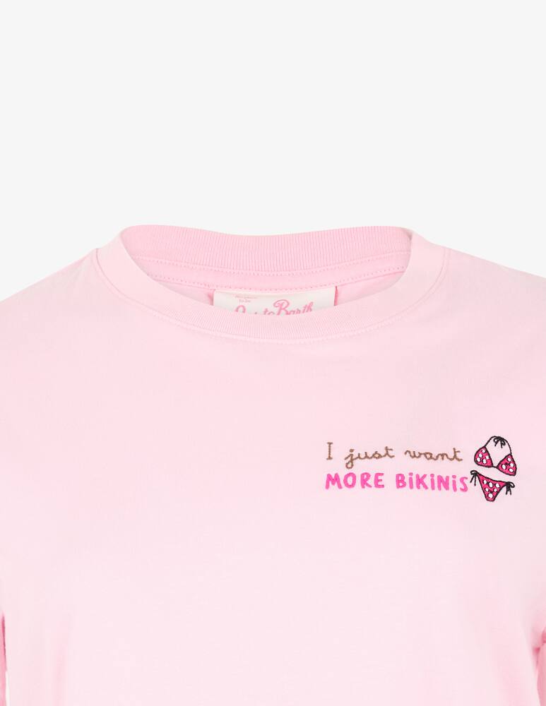 rinascente MC2 Saint Barth T-shirt cotone stampa bikini