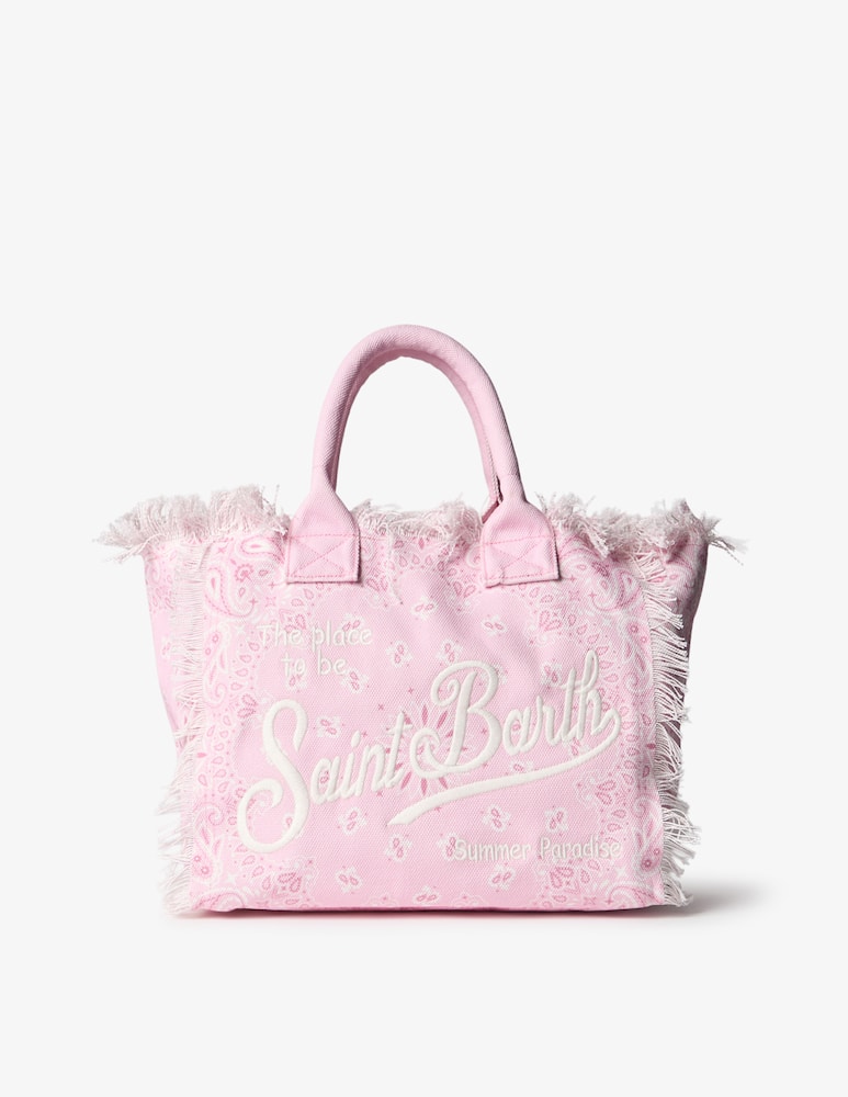 rinascente MC2 Saint Barth Shoulder bag with fringed trim