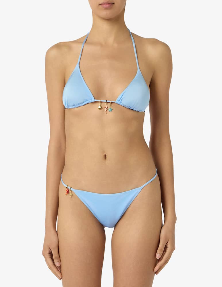 rinascente MC2 Saint Barth Leah Zephire charm triangle bikini set