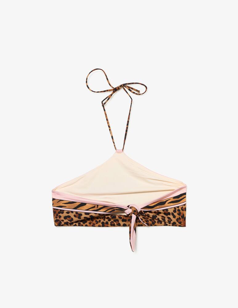 rinascente MC2 Saint Barth Top bikini a fascia con lacci