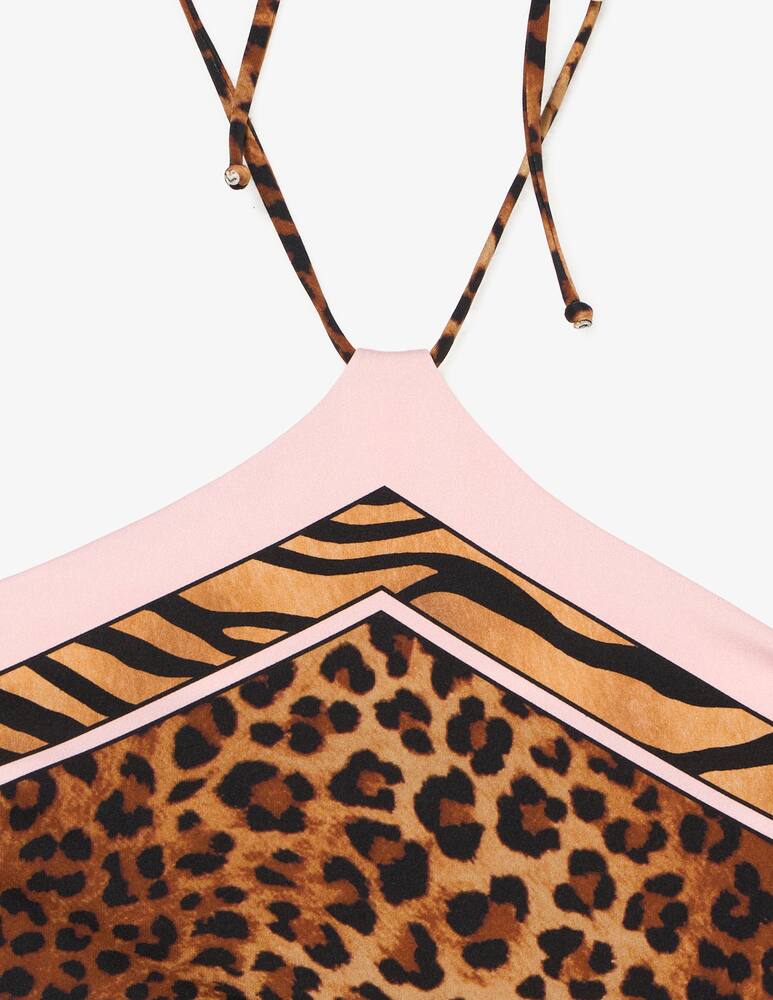 rinascente MC2 Saint Barth Top bikini a fascia con lacci
