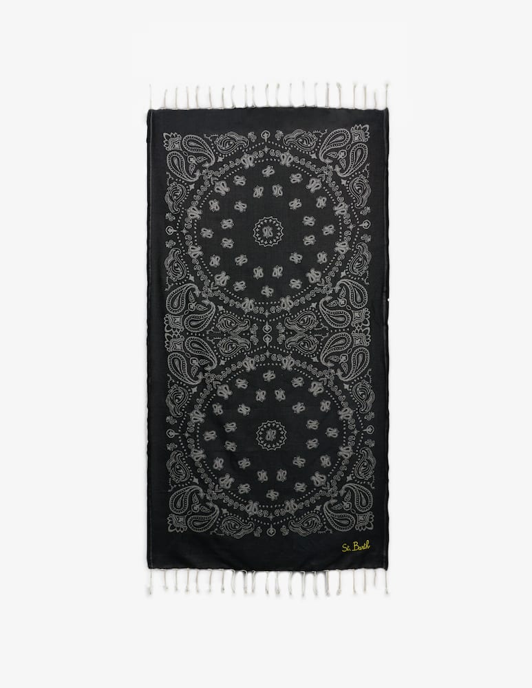 rinascente MC2 Saint Barth Paisley beach towel
