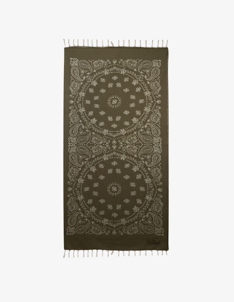 rinascente MC2 Saint Barth Patterned beach towel