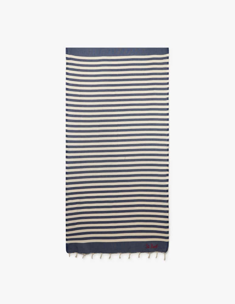rinascente MC2 Saint Barth Striped beach towel