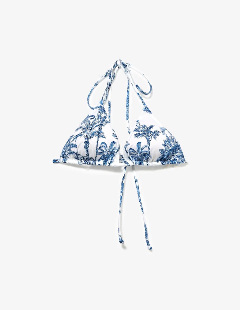 rinascente MC2 Saint Barth Top bikini a triangolo imbottito
