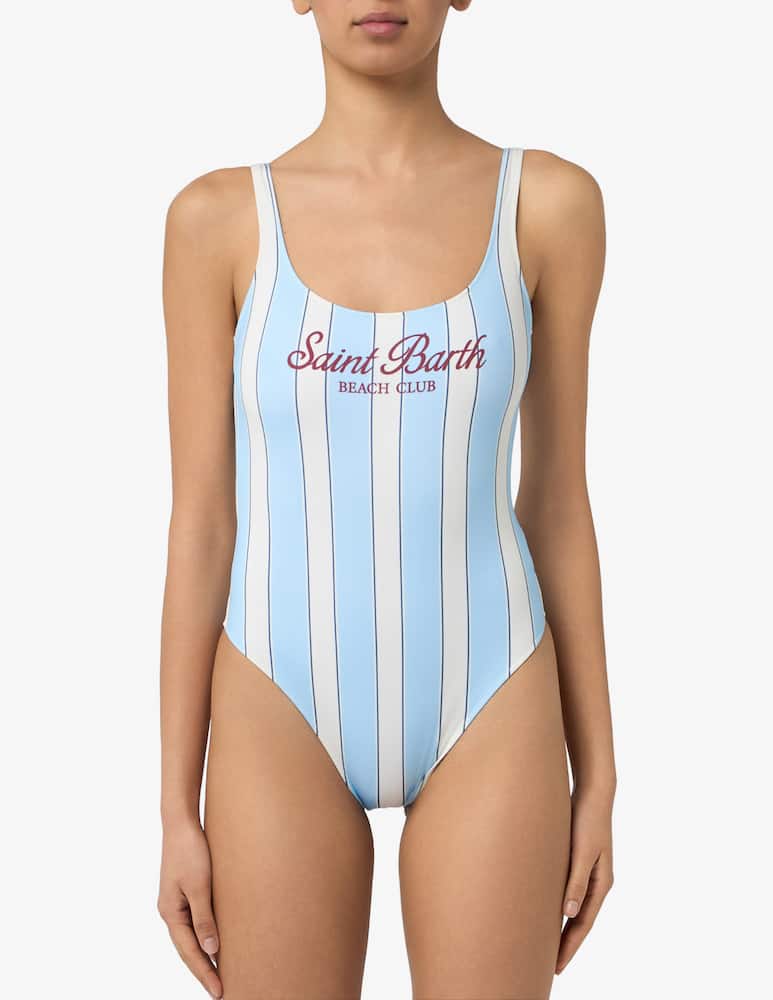 MC2 Saint Barth Striped onepiece swimsuit - picture 1 MC2 Saint Barth Striped onepiece swimsuit - picture 1