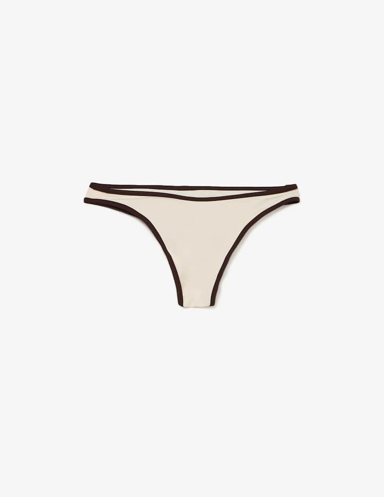 rinascente MC2 Saint Barth Slip bikini cheeky con laccetti