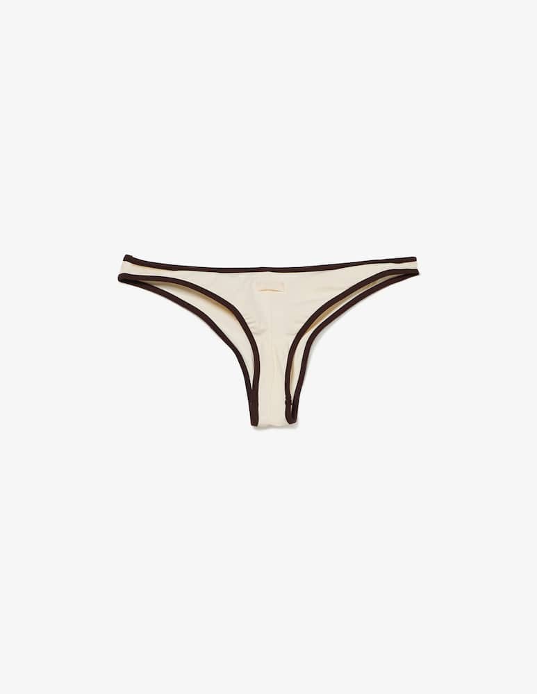 rinascente MC2 Saint Barth Slip bikini cheeky con laccetti