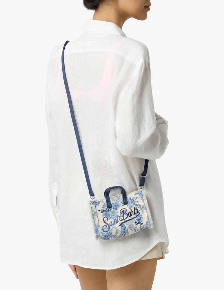 rinascente MC2 Saint Barth Tropical print phone bag