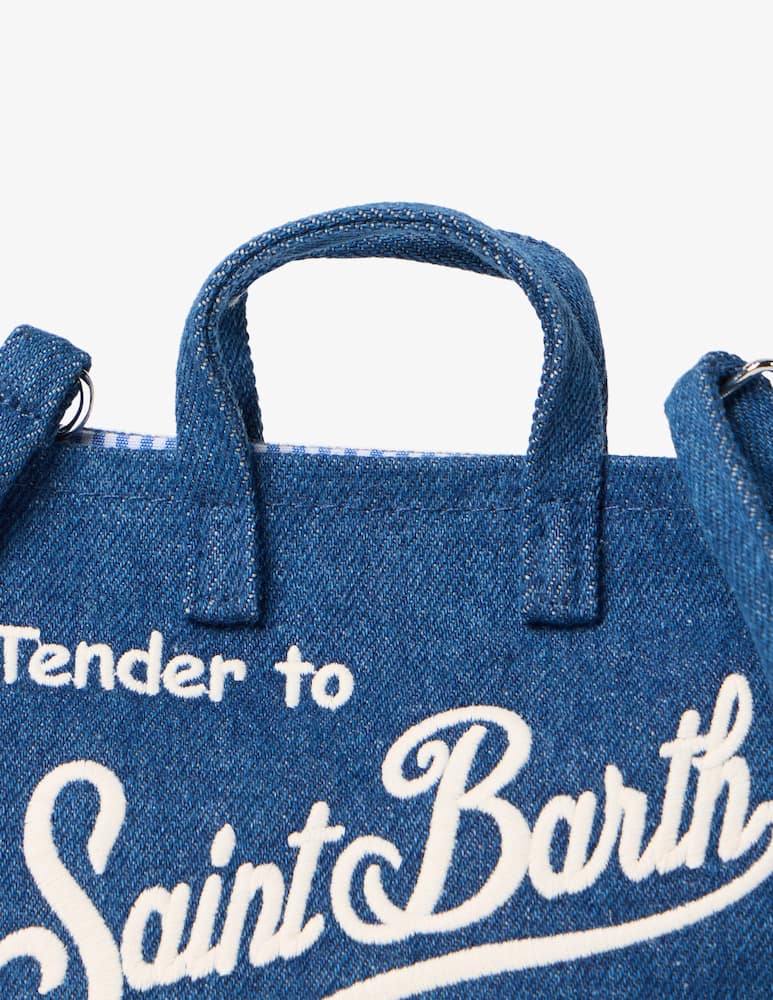 rinascente MC2 Saint Barth Borsa per telefono in jeans