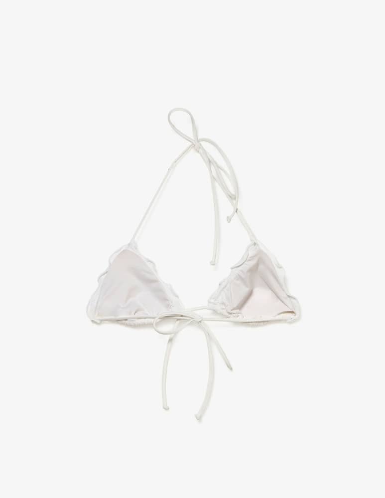 rinascente MC2 Saint Barth Reggiseno bikini a triangolo frou frou