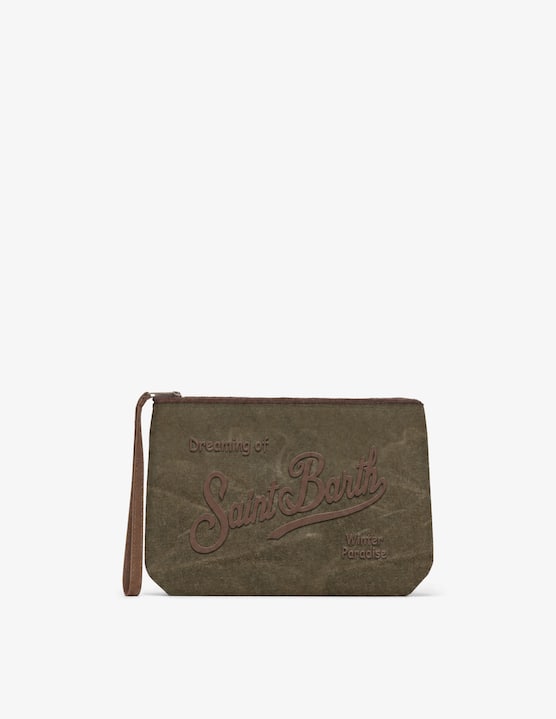 MC2 Saint Barth - Pochette in tessuto wax - €49,00