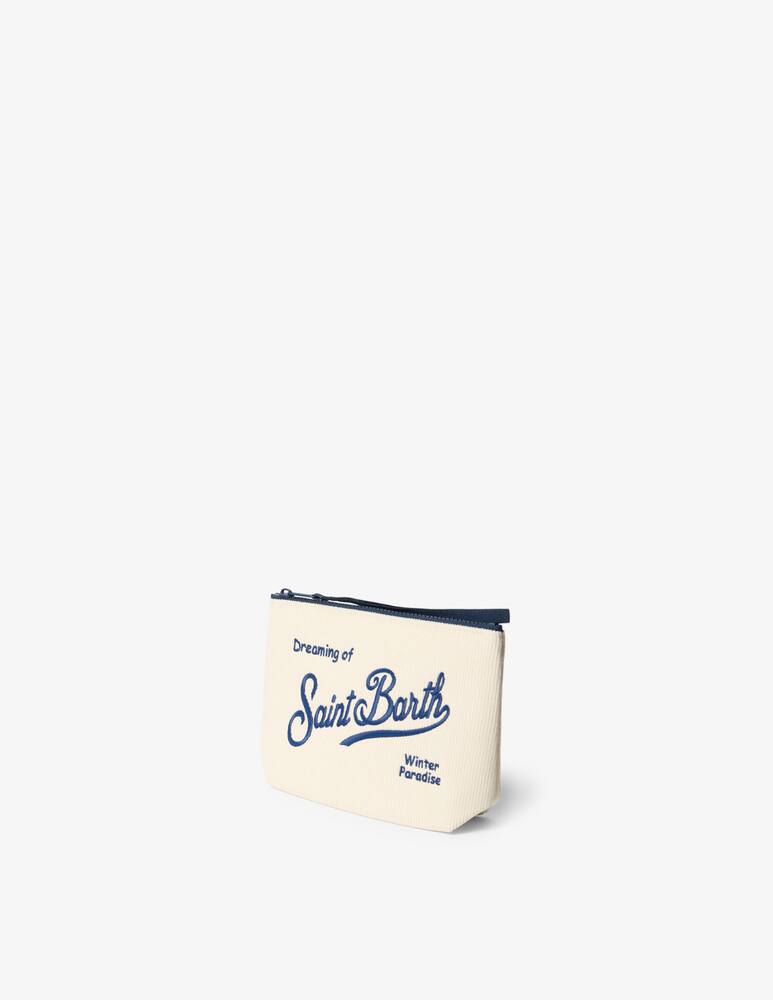 rinascente MC2 Saint Barth Pochette Aline in velluto a coste