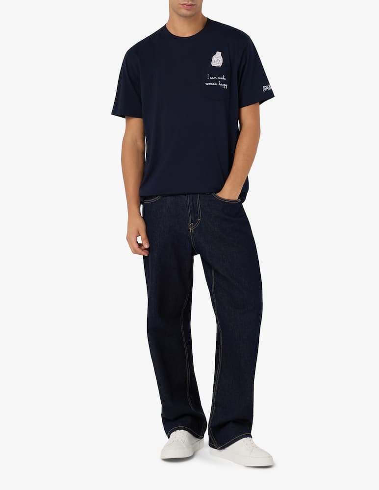 MC2 Saint Barth T-shirt Connor con taschino ricamato - immagine 2 MC2 Saint Barth T-shirt Connor con taschino ricamato - immagine 2