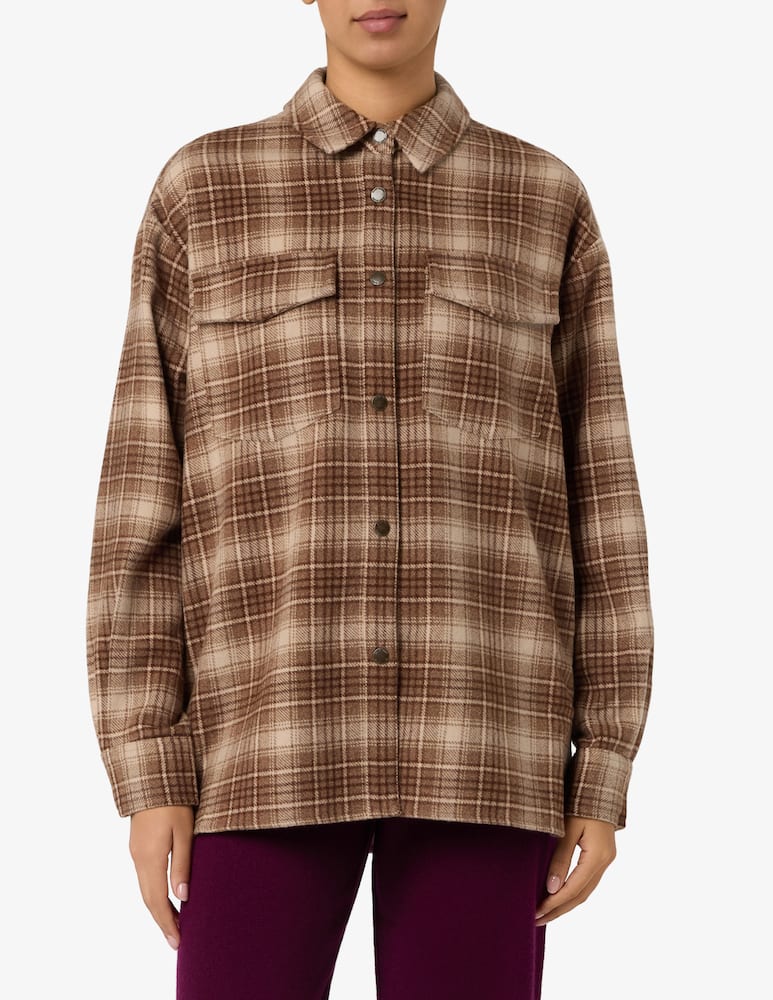 MC2 Saint Barth Camicia a quadri overshirt - immagine 1