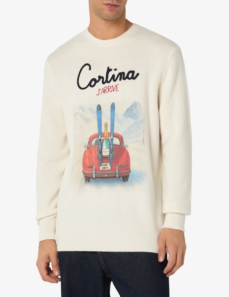 MC2 Saint Barth Maglione girocollo Heron Cortina - immagine 1 MC2 Saint Barth Maglione girocollo Heron Cortina - immagine 1