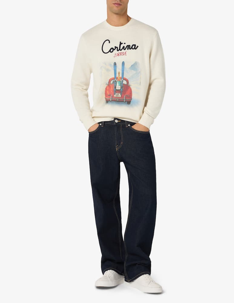 MC2 Saint Barth Maglione girocollo Heron Cortina - immagine 2 MC2 Saint Barth Maglione girocollo Heron Cortina - immagine 2