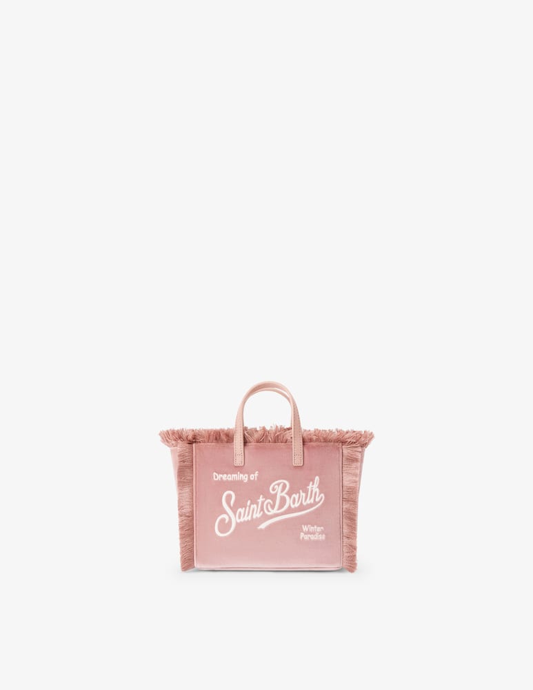 MC2 Saint Barth Velvet vanity tote - picture 1 MC2 Saint Barth Velvet vanity tote - picture 1